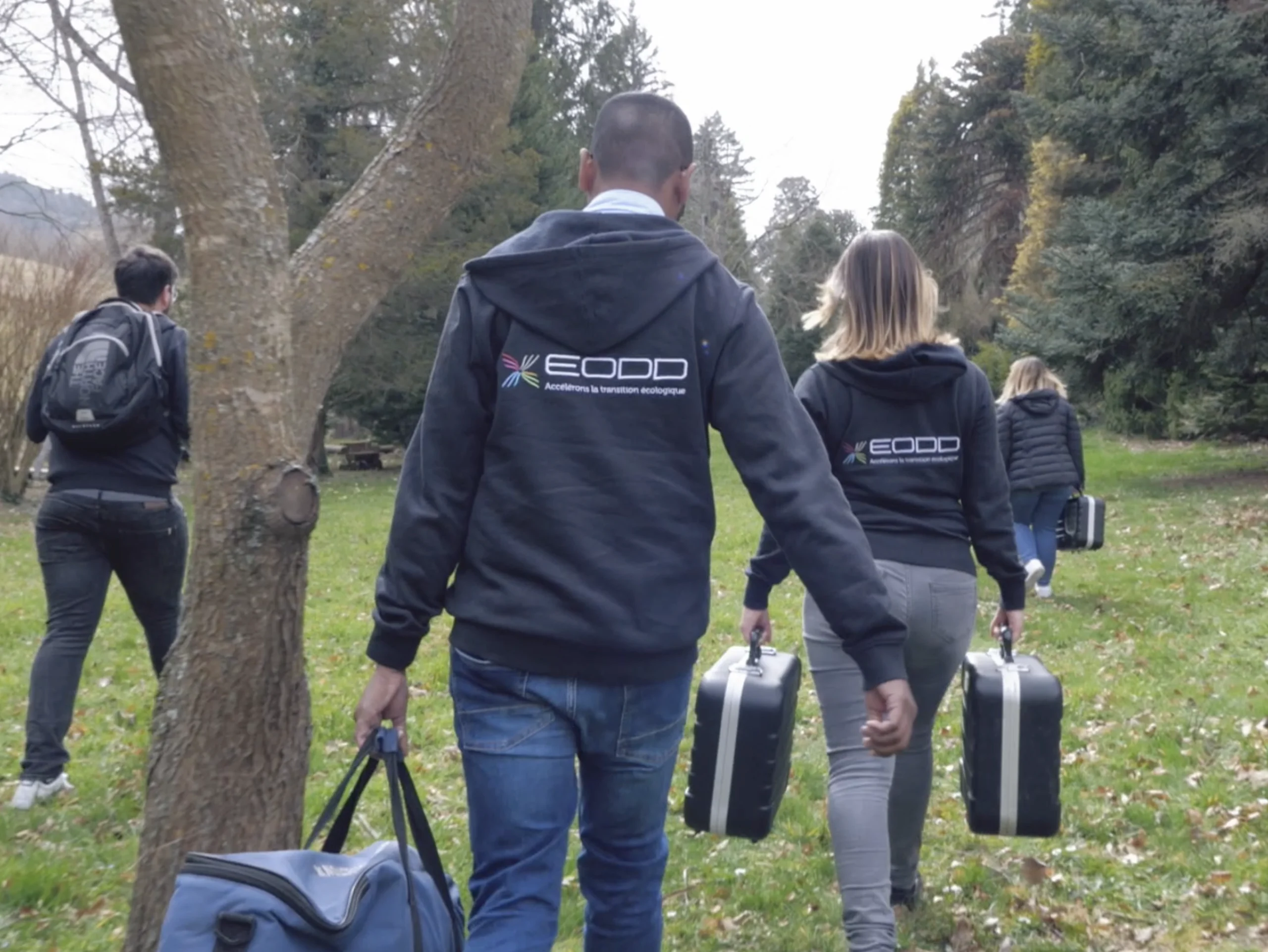 Groupe en visite chantier