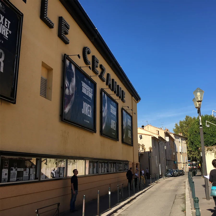 Le cinéma Le Cézanne, à Aix-en-Provence