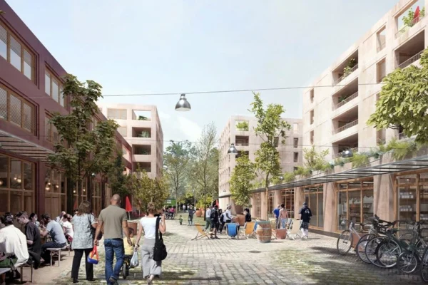 Quartier L'autre Soie de Villeurbanne