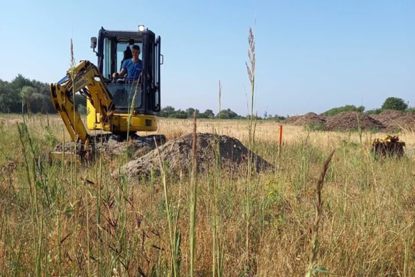 Terrain pout l'ingénierie des sols pour la valorisation écologique des terres de la presqu’ile Herouvillaise