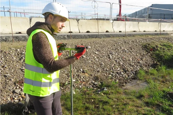 Renaturation des sols pour la réalisation d'un parc communal