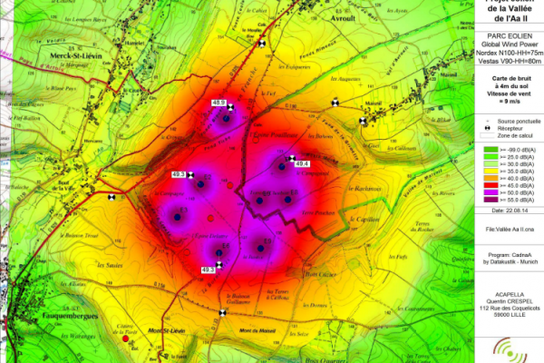 Cartographie du bruit